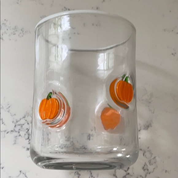 Anthropologie 🎃Harvest Pumpkin Juice Glasses - Picture 9 of 16